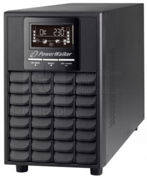 VFI 3000 CG PF1 UPS PowerWalker On-Line, 8X IEC C13, 1x IEC, EPO, USB/RS-232, 1X IEC